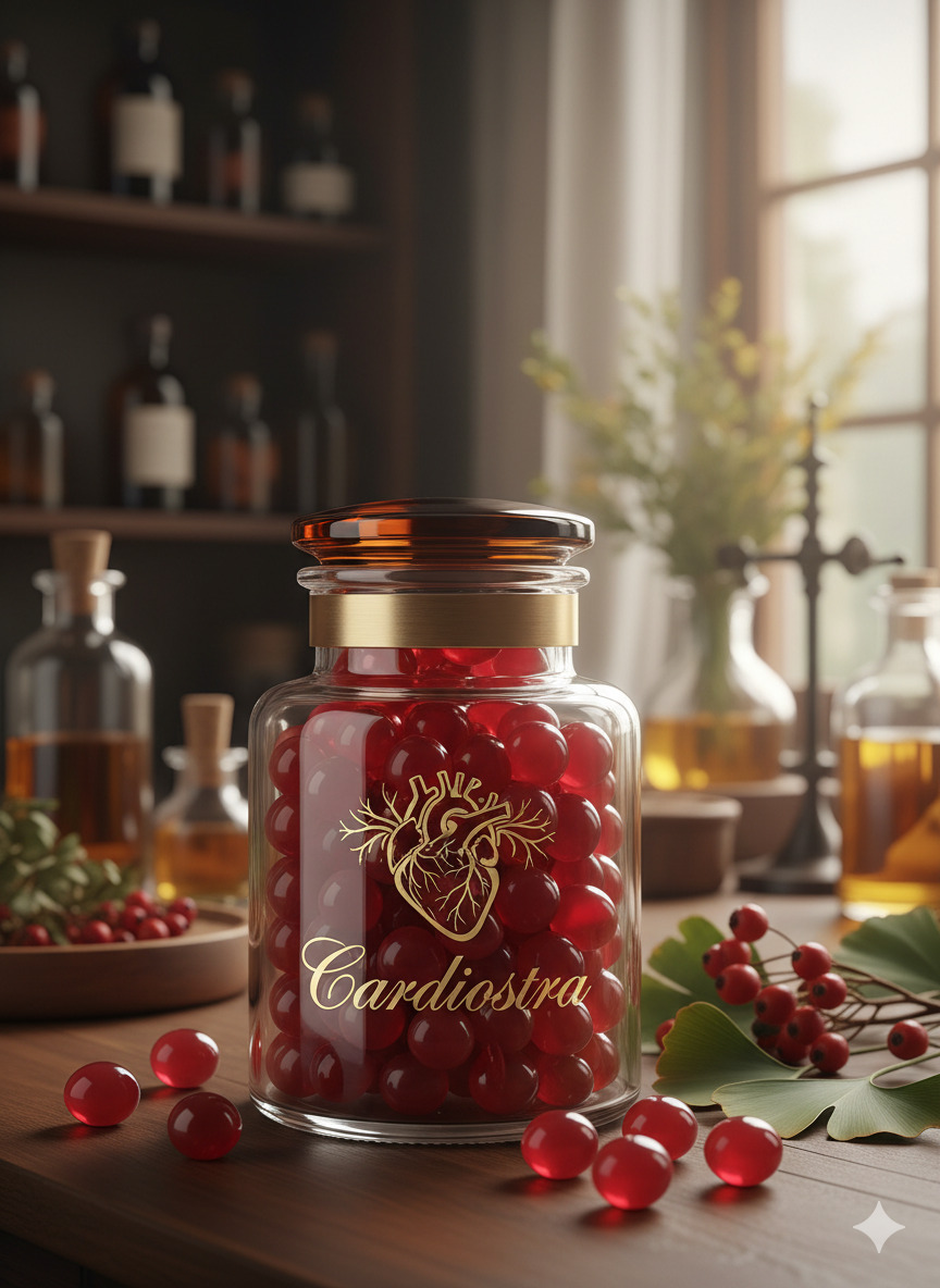 Cardiostra dietary supplement package